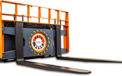 How Skid Steer Rotating Attachments Improve Material Handling.