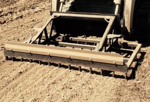 Rugged Harrow Rake Leveling attachments