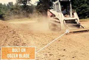 Rugged Harrow Rake Leveling attachments