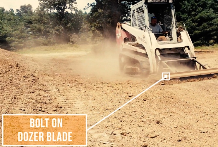 Rugged Harrow Rake Leveling attachments