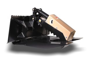 The Mini Beak Skid Steer Attachment - Grapple Bucket Attachment
