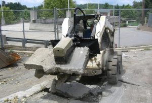 The Mini Beak Skid Steer Attachment - Grapple Bucket Attachment