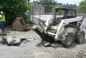 The Mini Beak Skid Steer Attachment - Grapple Bucket Attachment