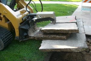 The Mini Beak Skid Steer Attachment - Grapple Bucket Attachment