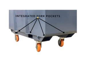 INTEGRATED FORK POCKETS
