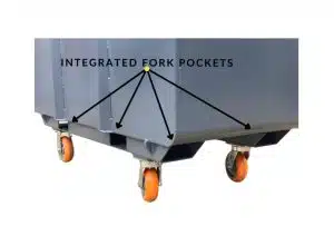INTEGRATED FORK POCKETS