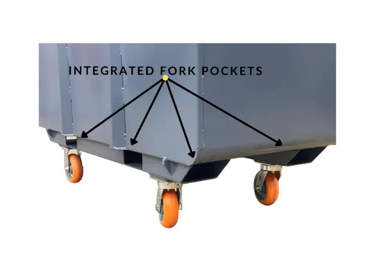 INTEGRATED FORK POCKETS