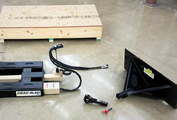 Dead Sled skid steer attachment