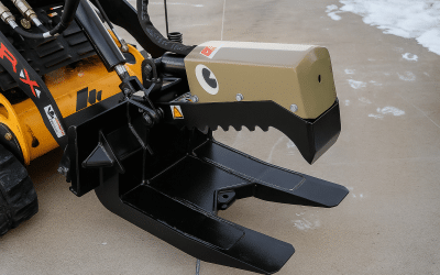 The Beak Skid Steer Grapple Fork: Cleanup Power When It Matters Most